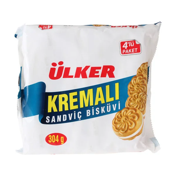 ÜLKER KREMALI SAN.BİSK.SADE 4X